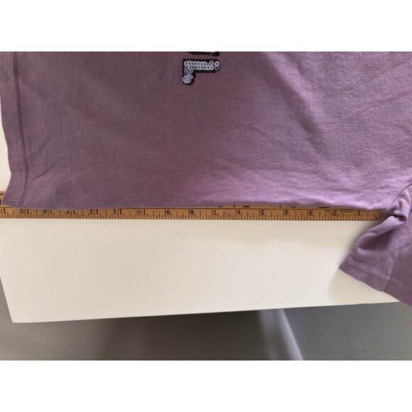 Bashful BOSHFUL Snow White & 7 Dwarfs Glitter Sequin T-Shirt Y2K - Picture 9 of 11